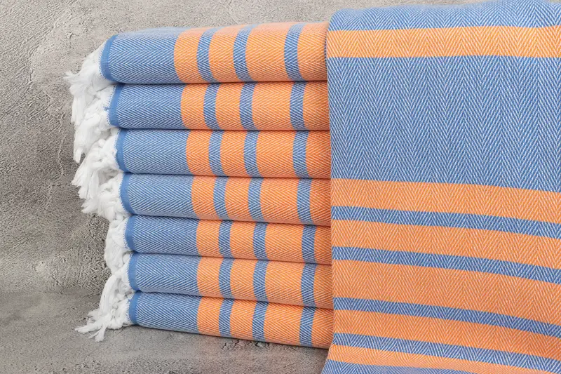 64x40 Cotton Striped Towel, Bachelorette Party Gifts Bridesmaids, Decorative Towel, Grandma Gift, Custom Gift, Bachelor Bachelorette Party Favors - 1