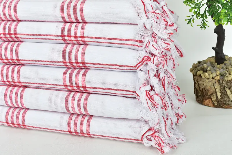 Custom Wedding Towel, Engagement Gift, 68x32 Cotton Striped Towel, Personalized Bridesmaid Gift, Large Turkish Towel, Monogrammed Beach Towel - 4