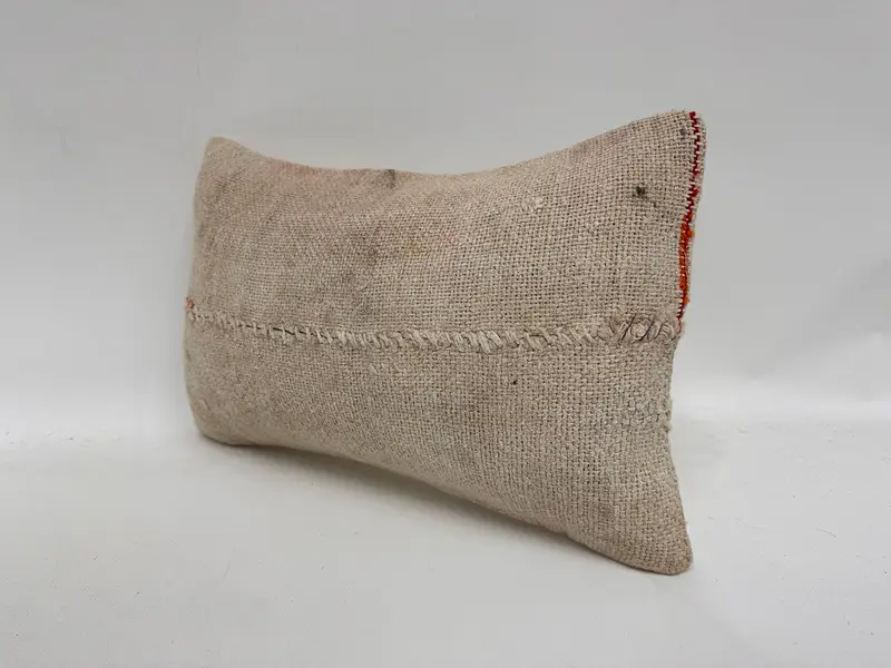 Luxury Pillow, Vintage Kilim Pillow Cushion Cover, Vintage Kilim Throw Pillow, Pillow, 12x20 White Pillow Cover, Kilim Pillow, Gift Pillow - 4