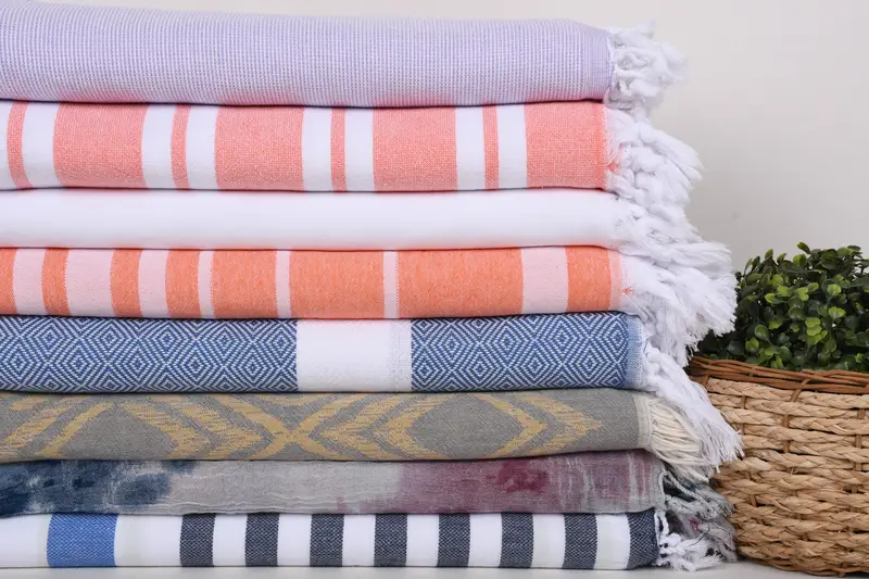 Beach Towel Gift, 70x40 Cotton Set of 8 Towel, Lightweight towel, Halloween Bachelorette Party Favors, Absorbent Turkish towel, Maid Of Honor Gift - 2