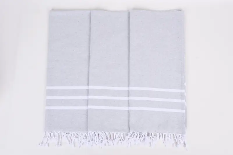 Regalo de spa, toallas de baño pequeñas, toalla de mano con monograma, regalo de inauguración de la casa, toalla de mano personalizada, toalla a rayas de algodón 40x18, toalla de spa, toalla de soltera - 7