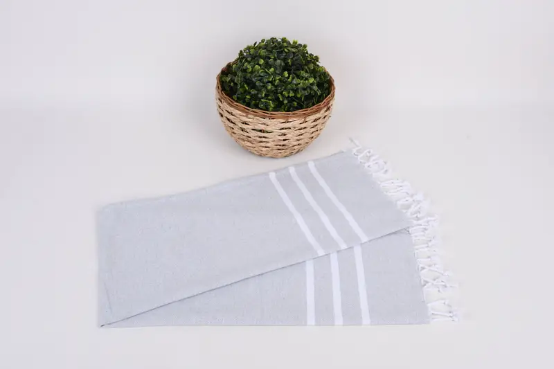 Regalo de spa, toallas de baño pequeñas, toalla de mano con monograma, regalo de inauguración de la casa, toalla de mano personalizada, toalla a rayas de algodón 40x18, toalla de spa, toalla de soltera - 4