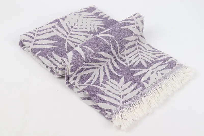 Gift For Wedding Day, 64x40 Cotton Floral Patterned Towel, Unique Gift, Quick-Dry Beach Towel, Beach towel, Best Friend Gift, Bulk Order Towel - 7