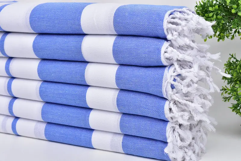 Gift For Him, 70x40 Cotton Striped Towel, Summer Towel, Anniversary Gift For Her, Turkish towel, Turkish bath towel, Extra large Turkish bath towel - 3