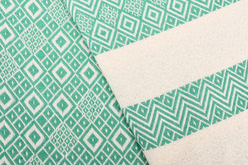 70x40 Cotton Diamond Towel, Large Beach Towel Personalized, Turkish hand towel, Best Beach Towel, Wedding Gift, Personalized Gift For Him - 5