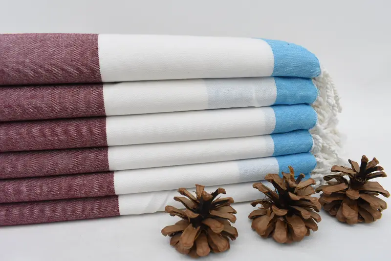 Turkish Towel Beach, 70x40 Cotton Striped Towel, Large Turkish Towel, Bachelorette Party Favors, Christmas Gift, Pool Towels, Custom Wedding Towel - 1