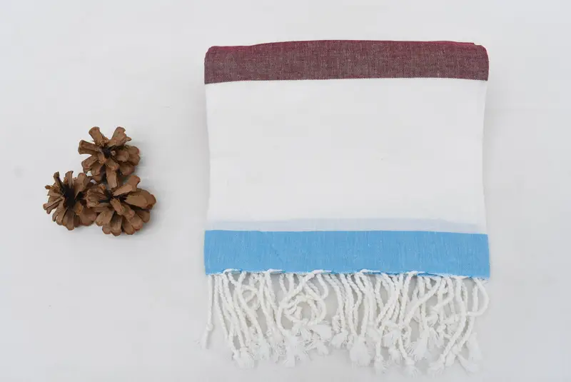 Turkish Towel Beach, 70x40 Cotton Striped Towel, Large Turkish Towel, Bachelorette Party Favors, Christmas Gift, Pool Towels, Custom Wedding Towel - 8