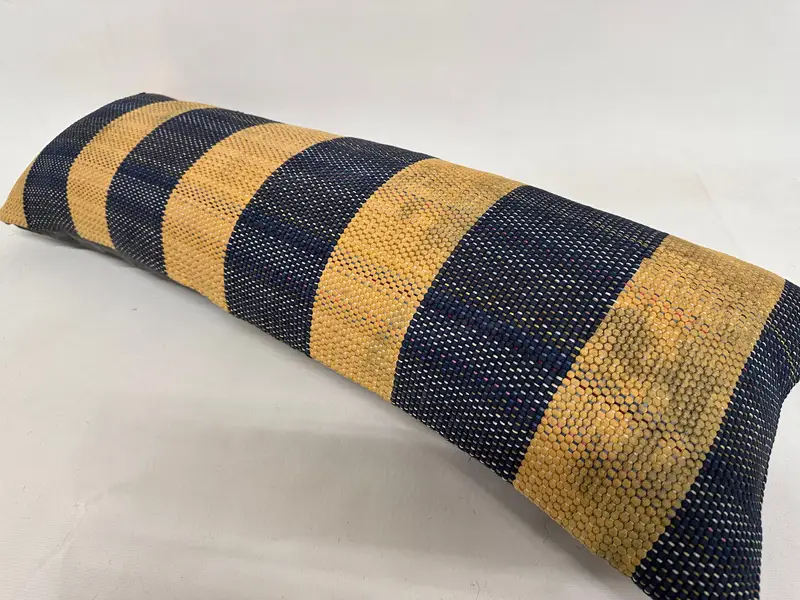 自由ho放な枕カバー、トルコの枕、リビングルームスロークッションカバー、12x36ベージュクッションケース、クッション、スローキリム枕 - 6