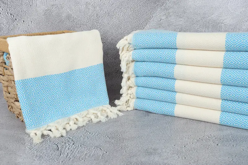 Bath towel, 70x40 Cotton Diamond Towel, Custom Turkish Towel, Bachelor Gifts, Personalized Turkish Towel, Welcome Wedding Gift, Friends Beach Towel - 3