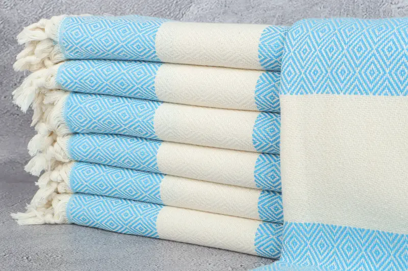 Bath towel, 70x40 Cotton Diamond Towel, Custom Turkish Towel, Bachelor Gifts, Personalized Turkish Towel, Welcome Wedding Gift, Friends Beach Towel - 1