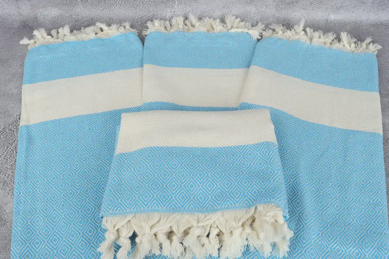 Bath towel, 70x40 Cotton Diamond Towel, Custom Turkish Towel, Bachelor Gifts, Personalized Turkish Towel, Welcome Wedding Gift, Friends Beach Towel - 4