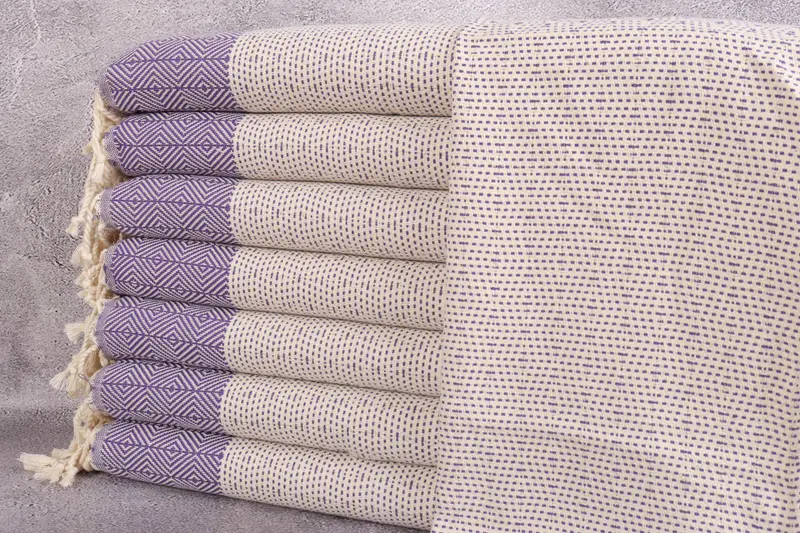 Personalized Kitchen Towel, Hand Size Towels, Summer Gift, Kitchen Towel, 36x18 Cotton Diamond Towel, Best Friend Wedding Gift, Turkish Tea Towel - 1