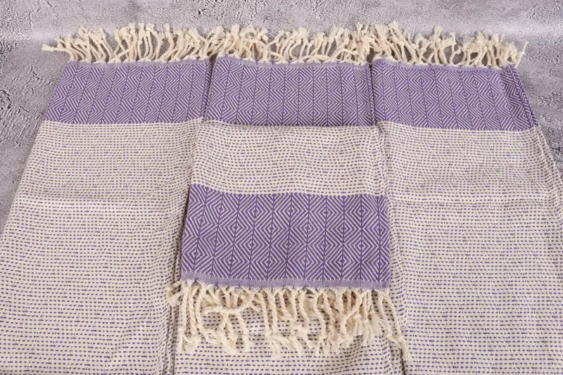 Personalized Kitchen Towel, Hand Size Towels, Summer Gift, Kitchen Towel, 36x18 Cotton Diamond Towel, Best Friend Wedding Gift, Turkish Tea Towel - 4