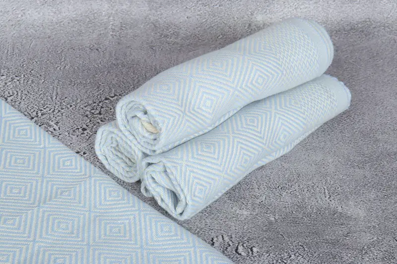 36x20 Cotton Diamond Towel, Personalized Hand Towel, Personalized Gifts, Christmas Gift, Kitchen Towel, Gift For Him, Customized Turkish Towel - 8