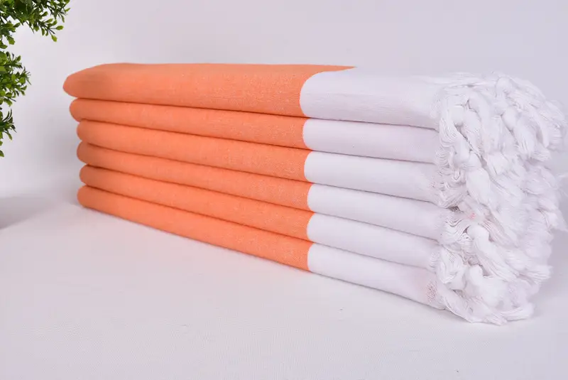 Traditional Turkish peshtemal for hammam, Lightweight towel, Bachelorette Favor, 70x28 Cotton Striped Towel, Organic towel, Turkish hand towel - 3