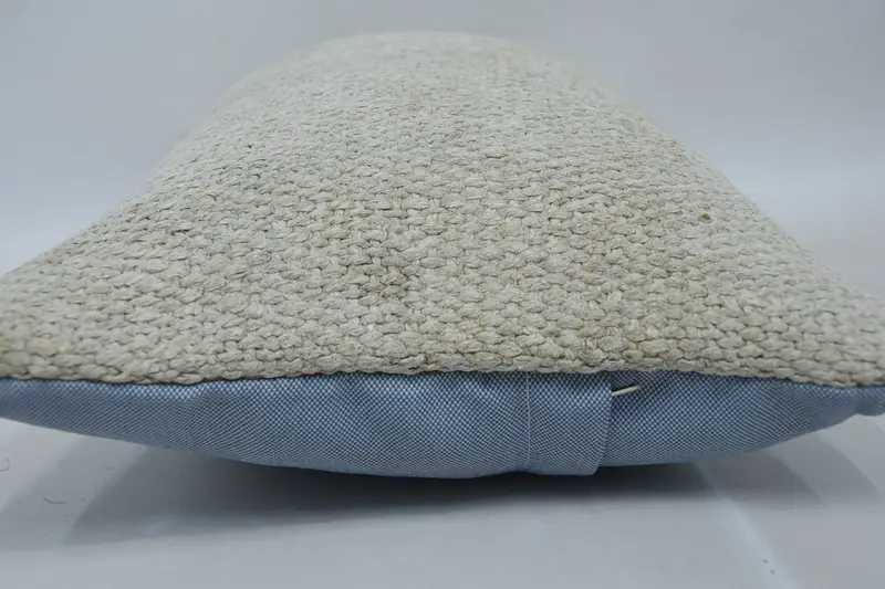 Vintage Pillow, Boho Pillow, Sofa Bolster Pillow, Pillow for Couch, Pillow Sham, Custom Pillow Case, 12x20 Beige Pillow Sham - 5
