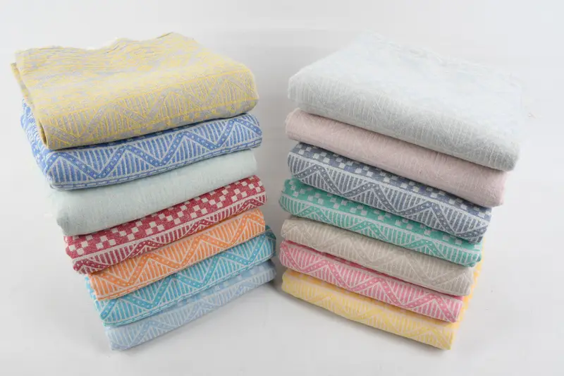 Bachelor Towel, Welcome Wedding Gift, Turkish beach towel, Turkish Towel Beach Towel, Wedding Gift, Quick-dry towel, 68x36 Cotton Geometric Towel - 3