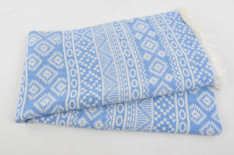 Bachelor Towel, Welcome Wedding Gift, Turkish beach towel, Turkish Towel Beach Towel, Wedding Gift, Quick-dry towel, 68x36 Cotton Geometric Towel - 5