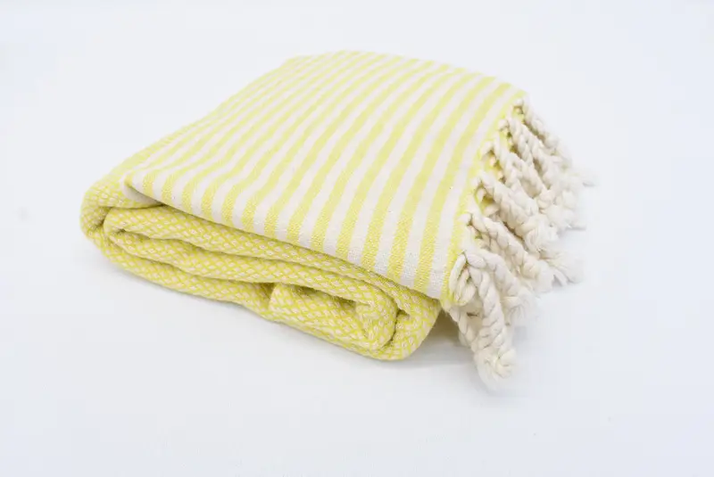 Personalized Gifts, Family Gift Basket, Gift For Boyfriend, Bridemaids Beach Towel, Organic towel, 68x32 Cotton Striped Towel, Embroidered Towel - 8