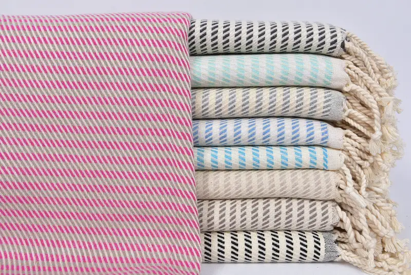 Weihnachtsgeschenk, 70x40 Baumwollpolka Punkt Handtuch, großes türkisches Handtuch, absorbierendes türkisches Handtuch, Junggesellenhandtuch, Peshtemal -Handtuch USA, Personalisiertes Geschenk - 1