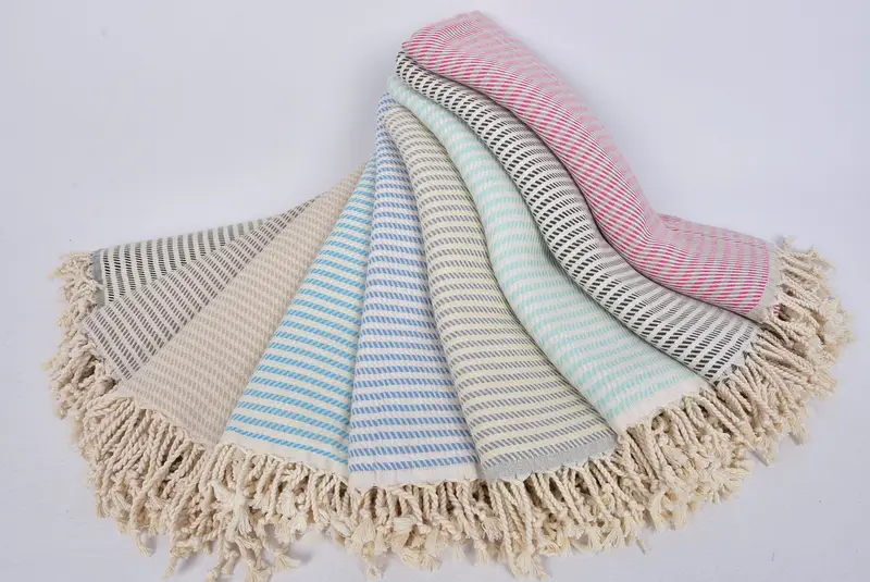 Weihnachtsgeschenk, 70x40 Baumwollpolka Punkt Handtuch, großes türkisches Handtuch, absorbierendes türkisches Handtuch, Junggesellenhandtuch, Peshtemal -Handtuch USA, Personalisiertes Geschenk - 4