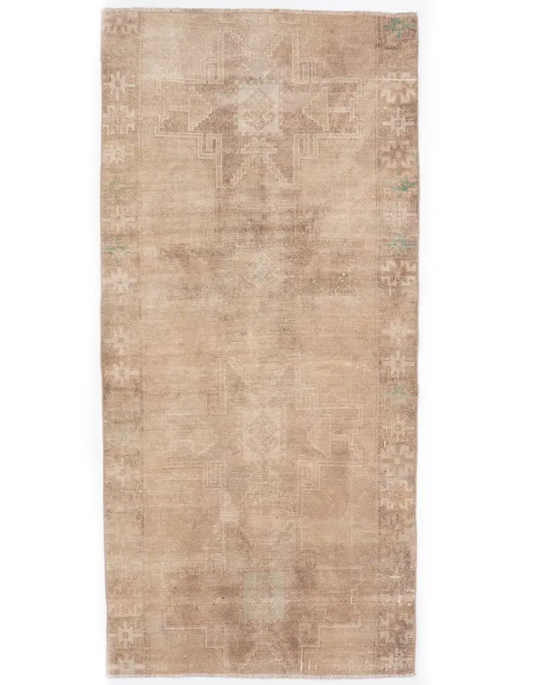 Alfombra Marrón Sólida 3,4x7,2ft Elegant Comfort