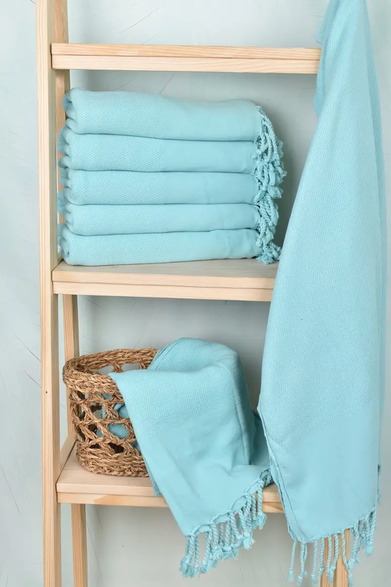 Bachelor Party Gifts, 70x32 Cotton Geometric Stonewashed Towel, Housewarming Gift, Bachelor Bachelorette Party Favors, Turkish beach towel - 3