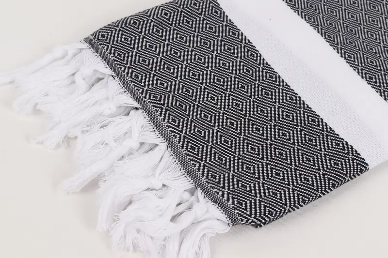Sand-free towel, Bridal Shower Gifts, Bachelorette Party Gift, Gym Towel, 70x40 Cotton Diamond Towel, Handmade Gift, Bachelor Party Favors - 7