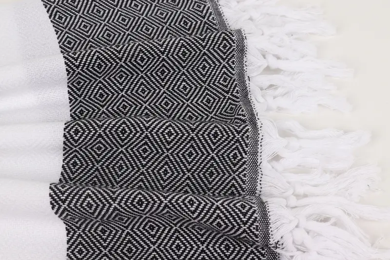 Sand-free towel, Bridal Shower Gifts, Bachelorette Party Gift, Gym Towel, 70x40 Cotton Diamond Towel, Handmade Gift, Bachelor Party Favors - 8