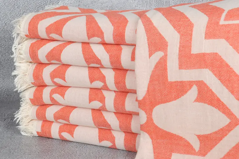 Custom Gift, Spa Gift Towel, Luxury Beach Towel, 68x36 Cotton Tulip Patterned Towel, Gift Boxes Towel, Monogrammed Beach Towel, Quick-dry peshtemal - 2