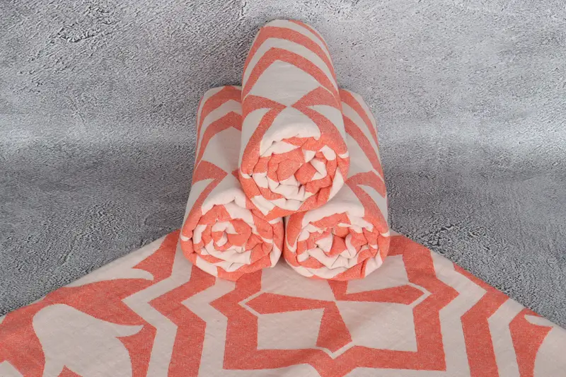 Custom Gift, Spa Gift Towel, Luxury Beach Towel, 68x36 Cotton Tulip Patterned Towel, Gift Boxes Towel, Monogrammed Beach Towel, Quick-dry peshtemal - 8