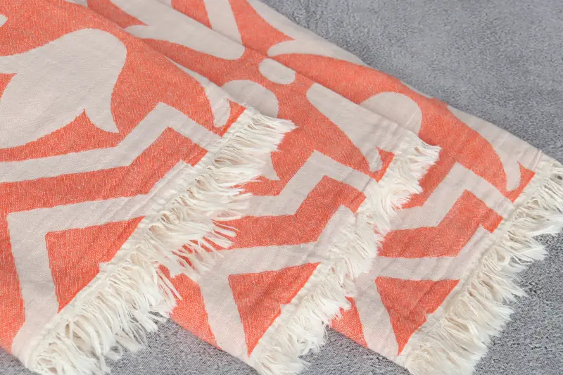 Custom Gift, Spa Gift Towel, Luxury Beach Towel, 68x36 Cotton Tulip Patterned Towel, Gift Boxes Towel, Monogrammed Beach Towel, Quick-dry peshtemal - 6