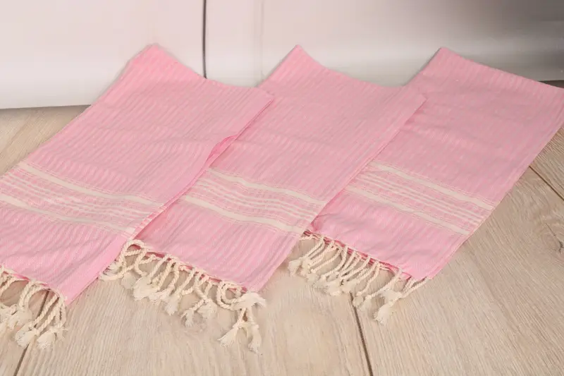 Valentines Day Gift Idea, Monogram Kitchen Towel, Housewarming Gift, Turkish Tea Towel, Bridesmaid Gifts, Boyfriend Gift, 40x18 Cotton Striped Towel - 6