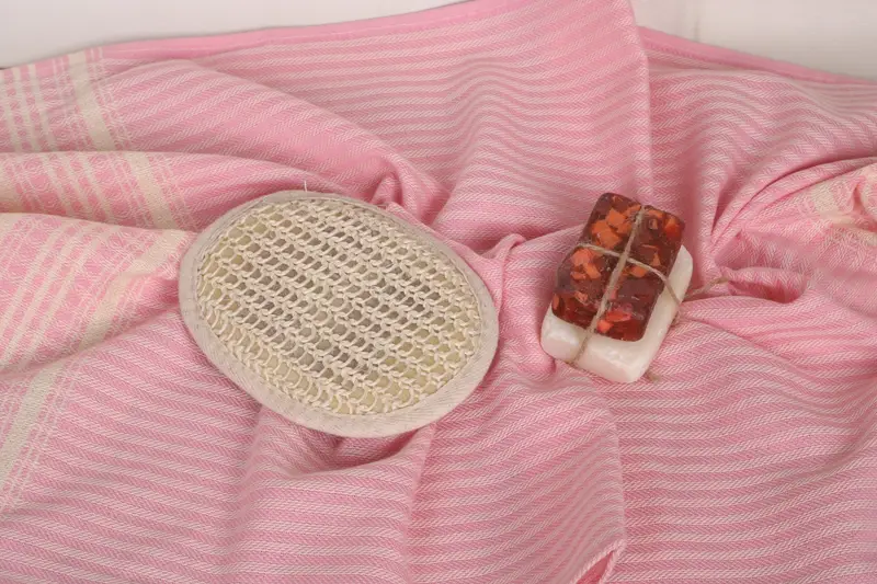 Valentines Day Gift Idea, Monogram Kitchen Towel, Housewarming Gift, Turkish Tea Towel, Bridesmaid Gifts, Boyfriend Gift, 40x18 Cotton Striped Towel - 7