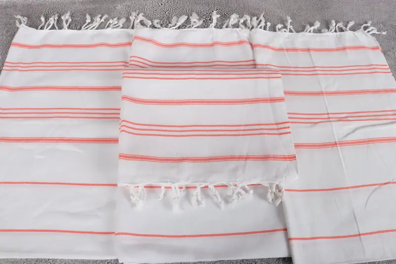 40x24 Cotton Striped Towel, Personalized Gifts, Gift For Him, Embroidery Towel, Mother Of The Groom Gift, Kitchen Towel, Personalized Gift - 4