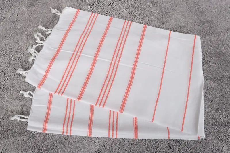 40x24 Cotton Striped Towel, Personalized Gifts, Gift For Him, Embroidery Towel, Mother Of The Groom Gift, Kitchen Towel, Personalized Gift - 6