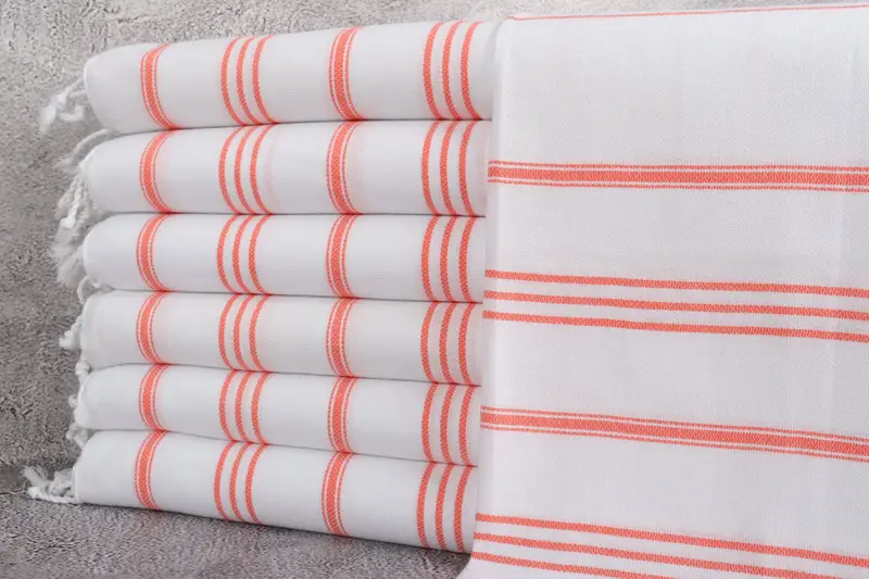 40x24 Cotton Striped Towel, Personalized Gifts, Gift For Him, Embroidery Towel, Mother Of The Groom Gift, Kitchen Towel, Personalized Gift - 1
