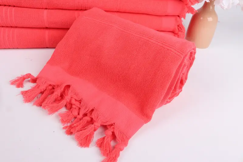 Beach Towel Bulk, Quick-Dry Beach Towel, Engagement Gift, 70x36 Cotton Striped Terry Towel, Gift For Wedding Day, Summer Gift, Beach Size Towel - 4