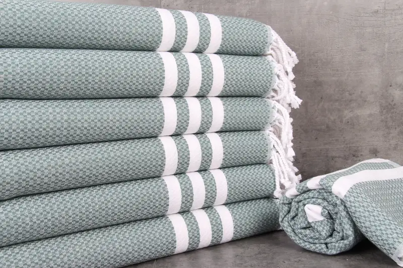 Gift For Mom, Turkish towel, Turkish Towel Personalized, 70x40 Cotton Striped Towel, Bachelorette Party Decorations, Custom Wedding Gifts - 2