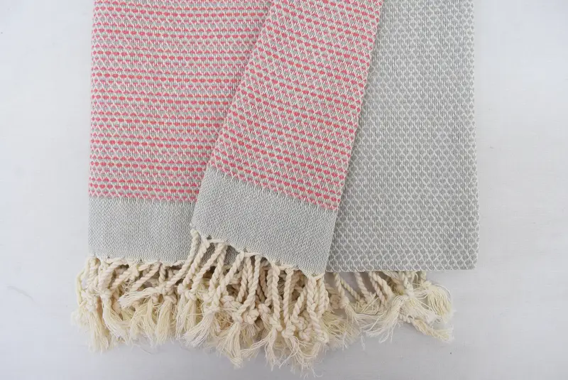 Housewarming Gift, Merry Christmas Gifts, 70x40 Cotton Geometric Towel, Turkish beach towel, Personalized Bridesmaid Gift, Customized Turkish Towel - 4