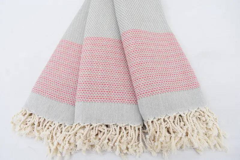 Housewarming Gift, Merry Christmas Gifts, 70x40 Cotton Geometric Towel, Turkish beach towel, Personalized Bridesmaid Gift, Customized Turkish Towel - 3