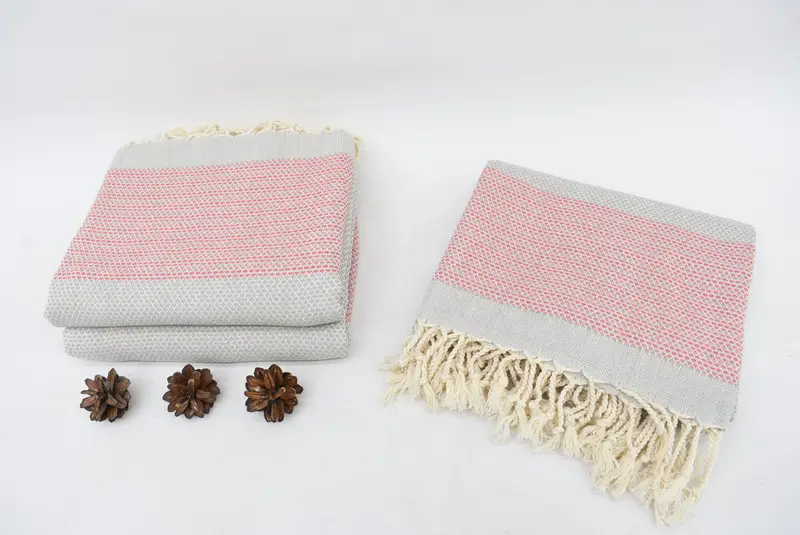 Housewarming Gift, Merry Christmas Gifts, 70x40 Cotton Geometric Towel, Turkish beach towel, Personalized Bridesmaid Gift, Customized Turkish Towel - 8