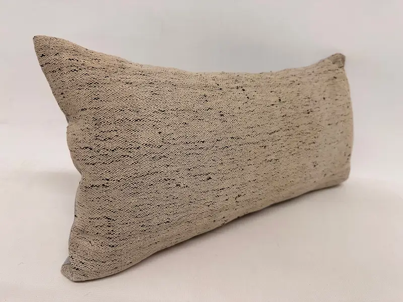 Vintage Kilim Throw Pillow, Pillow, Vintage Pillow, Throw Kilim Pillow, 12x24 Beige Pillow Sham, Personalized Gift Pillow Cushion - 4