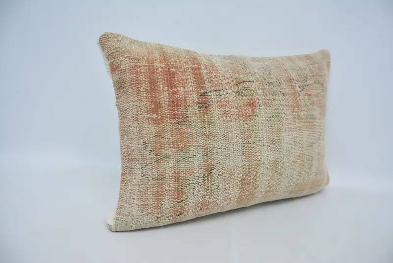 Turkish Pillow, Ethnic Pillow Cover Pillow, Vintage Pillow, Cushion Cover, 20x28 Orange Pillow Sham, Living Room Throw Cushion, Gift Pillow - 3