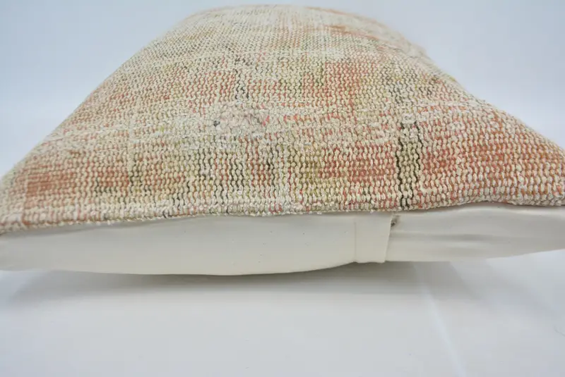 Turkish Pillow, Ethnic Pillow Cover Pillow, Vintage Pillow, Cushion Cover, 20x28 Orange Pillow Sham, Living Room Throw Cushion, Gift Pillow - 5