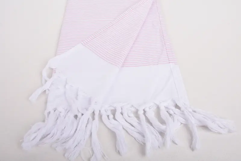Turkish Towel Hand Towel, Turkish Tea Towel, Bachelorette Party Gifts, 40x18 Cotton Striped Towel, Beach Wedding Favor, Spa Towel, Bathroom Towels - 8