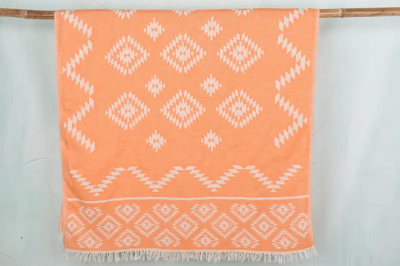 Gift Boxes Towel, Beach Size Towel, Monogram Turkish Bath Towel, Handmade Gift, Cotton towel, Best Friend Gift, First Wedding Anniversary Gift - 1