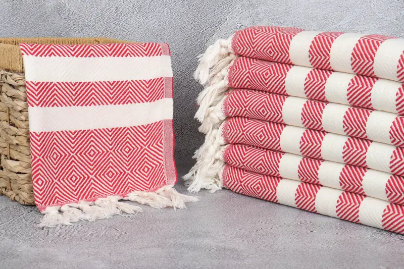 Custom Hand Towel, Beach Bachelorette Party Decorations, Bachelor Gifts, Personalized Kitchen Towel, 32x20 Cotton Diamond Towel, Personalized Gift - 3