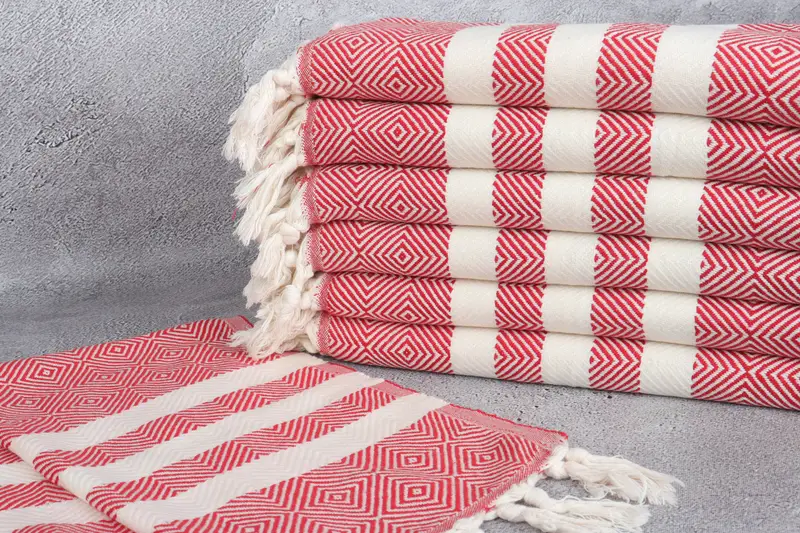 Custom Hand Towel, Beach Bachelorette Party Decorations, Bachelor Gifts, Personalized Kitchen Towel, 32x20 Cotton Diamond Towel, Personalized Gift - 2