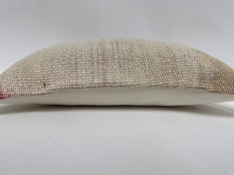 Pastellkissen Hülle, Boho -Kissenschein -Cover, Geschenkkissen, Kissen, 12 x 20 weiße Kissenbezüge, Vintage -Kissen, Nomadenkissenschein - 5